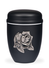 Metall-Urne Faith 3D, Rose