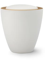 Urna ceramiczna Modena, biała