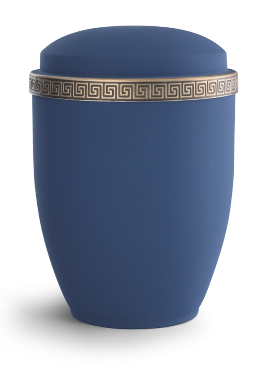 Kovová urna Athena - Modrá