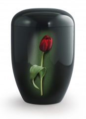 Ekologická urna Fleur Noire, tulipán