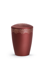 Zvířecí urna Mandala, rubínová