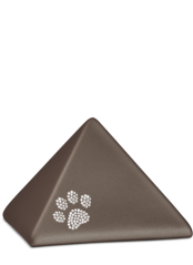 Zvířecí urna Pyramide Paw - Hnědá 1,5l
