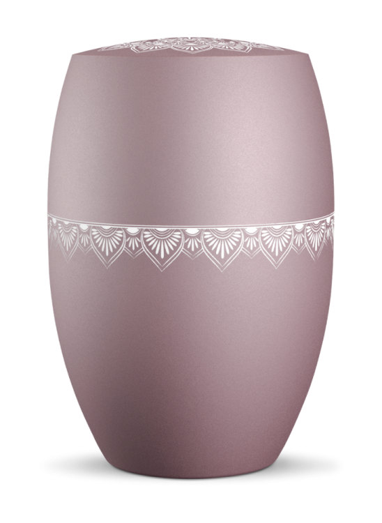 Ekologická urna Mandala, lila, madala