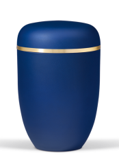 Ekologická urna Avensis, safír, ozdobný pásek