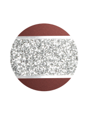 Ekologická urna Glamour Silver, bordová, ozdobná opasok