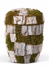 Ekologická urna Tree Look, dub II