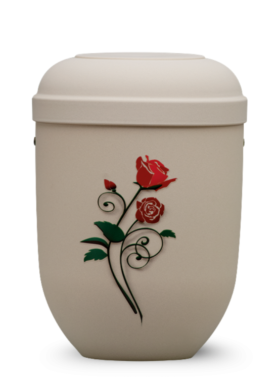 Ökologische Urne Classic – Rose