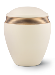 Urna ceramiczna Helena, kremowa
