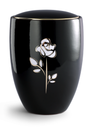 Keramische Urne Florentina, Rose