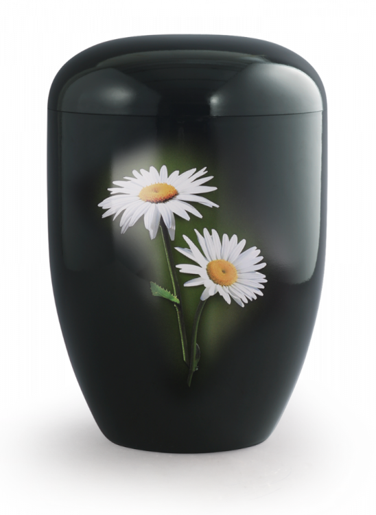Ekologická urna Fleur Noire, sedmikráska