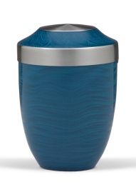 Kovová urna Duna, Modrá