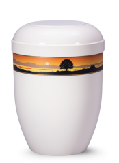Ökologische Urne Classic – Landschaft