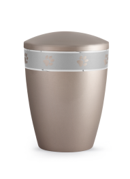 Zvířecí urna Aurum Silver, fumé 2,8l