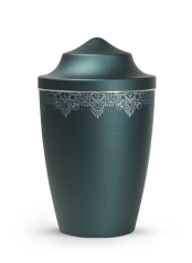 Zvířecí urna Mandala - Smaragdová 2,8l