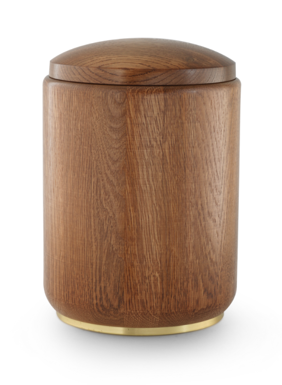 Drewniana urna Basic II, Rustikal