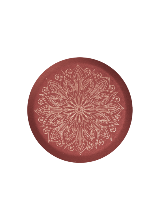 Urna dla zwierząt Mandala - Czarna 1,5l