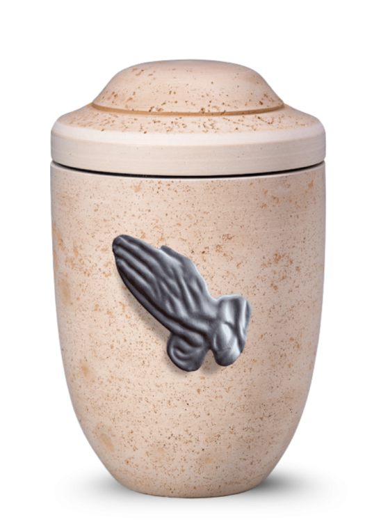 Ekologická urna Dujura II - Terakota/Modlitba