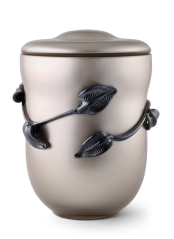 Skleněná urna Murano Silver