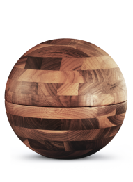 Drevená urna Sphera, orech