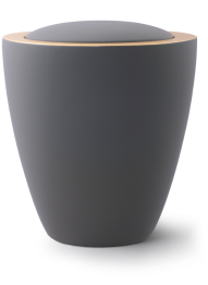 Keramická urna Modena, sivá
