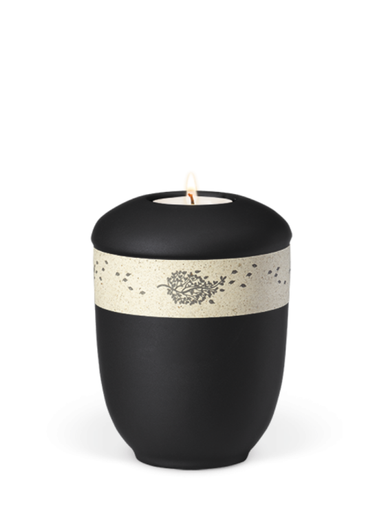 Miniurna ceramiczna  Nature Black - List