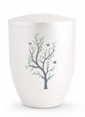Ekologická urna Silva II, jarní strom