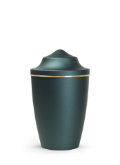Zvířecí urna Lina - Smaragdová 0,5l