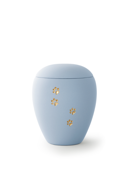 Siena Paws Tierurne – Blau, 0,5 l