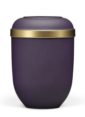 Ökologische Urne Velvet, violett