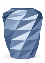 Ekologická urna Polygon - Modrá