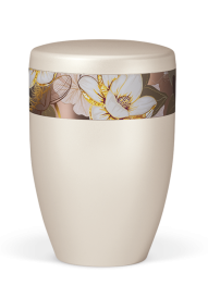 Ekologiczna urna Zen II, Magnolia/Biała
