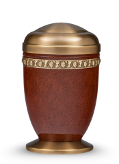 Metallurne Evelis mit Sockel – Burel/Rose