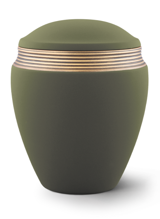 Urna ceramiczna Helena - Palmowa zieleń
