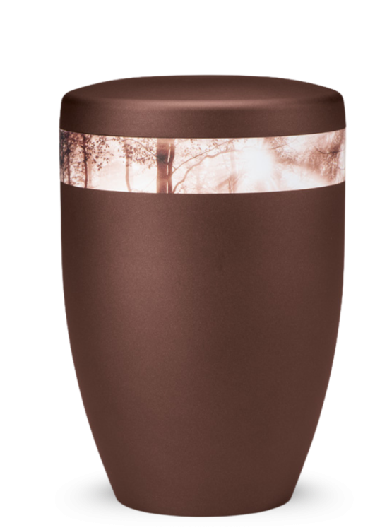 Ökologische Urne Natura – Wald/Braun