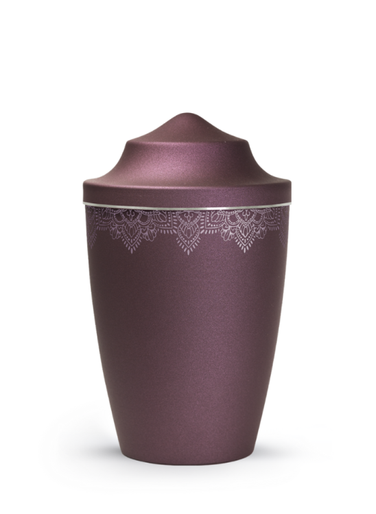 Urna dla zwierząt Mandala - Berry 1,5l
