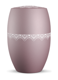 Ekologiczna urna Mandala, lila, madala