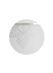 Zvířecí urna Mandala - Biela 0,5l