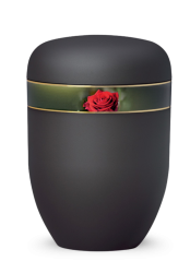 Ekologická urna Royal Black - Růže II