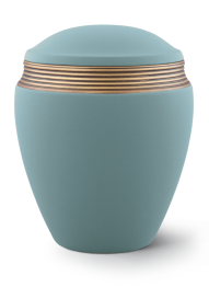 Urna ceramiczna Helena, niebieska