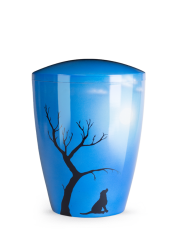 Zvieracia urna Airbrush - Pes a slnko 2,8l