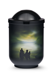 Kovová urna Aibrush - Rybář