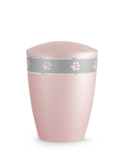 Zvířecí urna Aurum Silver, rose 1,5l