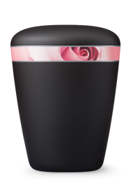 Ekologiczna urna Royal Black II – Kwiat róży