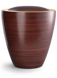 Keramická urna Rustica, Hnědá