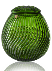 Křišťálová urna Zita - Emerald 29 cm