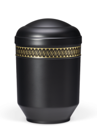 Metalowa urna Rhombus, czarna