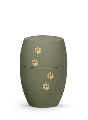 Zvířecí urna Infinity Paws, oliv