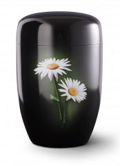 Kovová urna Fleur Noire - Sedmikráska