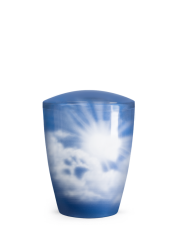 Zvířecí urna Airbrush, oblaka 0,5l