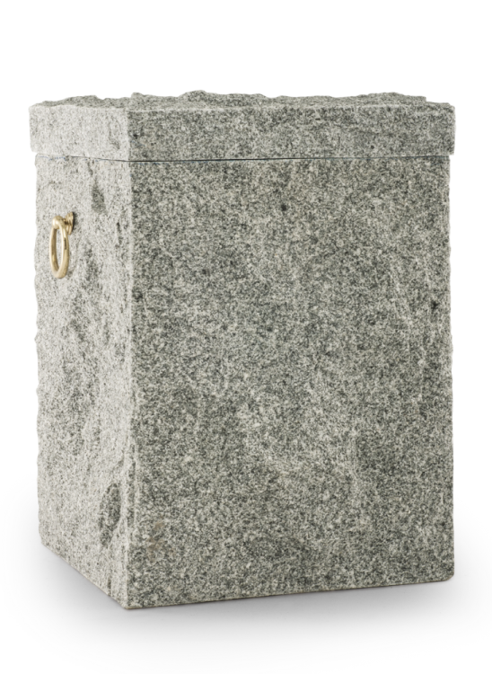 Kamenná urna Žula - Šedá